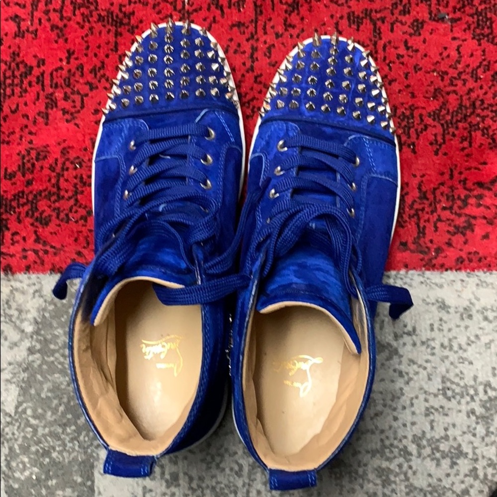Blue Christian Louboutin